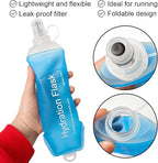 WILDREEDS 500ml Soft Flask, TPU Collapsible Soft Water Bottle - Image 2