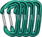BEIFENG Heavy Duty Lightweight Locking Carabiner Clips D Ring by BEIFENG