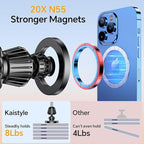 Kaistyle for Magsafe Car Mount【20 Strong Magnets】Magnetic Phone Holder for Car - Image 4