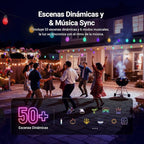 NEEWER 48ft Outdoor String Lights, App Control Smart AI RGBW Hanging Outside - Image 3
