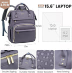 LOVEVOOK Leather Laptop Backpack - Image 4