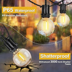 ZJOJO LED Outdoor String Lights, 100FT Outdoor Lights - Image 5