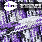 TECEUM 5/32" Paracord Rope 1000 – 1000ft / 200ft / 100ft / 50ft – Tactical - Image 5