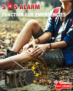 Emergency Hand Crank Radio Emgykit - 2000mAh/7400mWh AM/FM/NOAA Solar Hand - Image 3