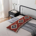 Decorative Body Pillow Covers 20x54inch Ethnic Red, Southwest Native American - Image 7