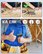Push to Unlock, Katerk 6pcs 1/4 inch Hex Shank Aluminum Alloy Screwdriver Bit - Image 4