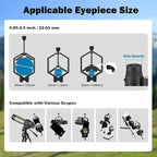 VANKEY 2-Axis Phone Scope Mount, Universal Spotting Scope Phone Adapter - Image 4