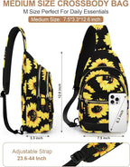 Capolo Sling Bag for Women Men Waterproof Crossbody Bags for Women Trendy - Image 3