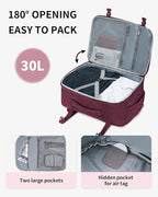 ECOHUB Travel Backpack for Women, Laptop Carry on Backpack - Image 4