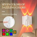 Rechargeable Motion Sensor Night Light, Magnetic RGB Color Changing LED Ambient - Image 3