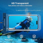 UNBREAKcable Waterproof Phone Pouch-2 Pack IPX8 Waterproof Phone Case - Image 3