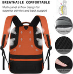 Volher Laptop Backpack, Business Travel Anti Theft Slim Durable Laptops Backpack - Image 5