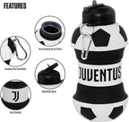 Maccabi ART Juventus Clip-On Collapsible 1 Liter, 34 oz. size BPA-Free Silicone - Image 3
