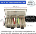 Fishing Tackle Box Set – 2-Pack Double-Sided Reversible Lure Organizer - Image 3