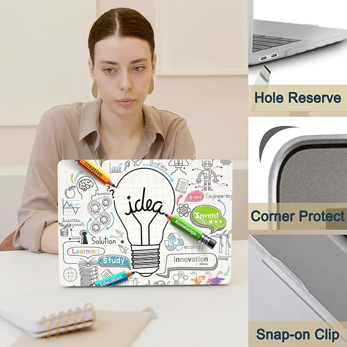 Laptop Case for New MacBook Pro 13 inch M1 M2 2016-2022 Release, Arts Pro 13.3" - Image 3