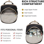 LOVEVOOK Laptop Backpack for Women, 15.6 Inch Laptop Bag - Image 4