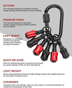 katerk 6pcs Red&Black Bit Holder - Image 8