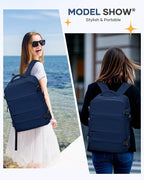 coofay Travel Backpack Carry On Backpack Personal Item Travel Bag Mochila De - Image 3