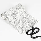 Funny live 24/36/48/72 Slots Colored Pencil Wrap Roll up Pen Holder Case - Image 2