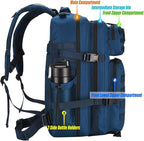 45L Tactical Backpack for Men Women, Military Assault Pack - Image 8