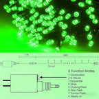HOME LIGHTING 200 LED 66FT Christmas String Lights, St Patricks Day Fairy Lights - Image 4