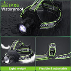 BUD K Rechargeable LED Headlamp, 1000 Lumens Super Bright Headlamp Flashlight - Image 7