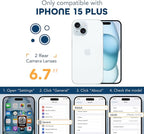 TIESZEN for iPhone 15 Plus Case, Compatible - Image 7