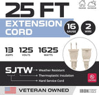 Iron Forge Cable 2 Prong Extension Cord 25 ft - Image 2