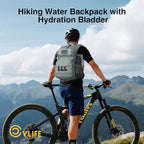 CVLIFE Hydration Backpack with 3L TPU Tactical Water Bladder, 22L Hiking - Image 8