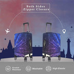 Explore Land Travel Luggage Cover Suitcase Protector Fits 31-32 Inch Case - Image 2