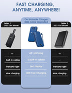 citicr Portable Charger Power Bank, 10000mAh PD20W USB C Fast Charging - Image 2