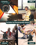 ADUST Camping Battery Operated Powered Fan - Image 8