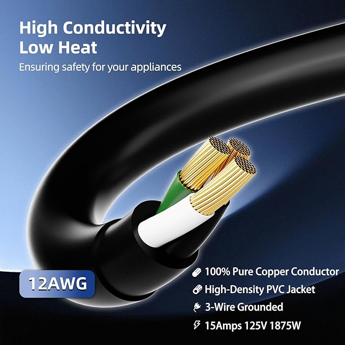 15 FT Outdoor Extension Cord - Image 4