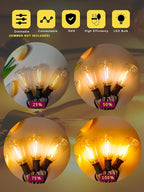 DAMAING String Lights for Outside 300FT shatterproof connectable Patio Lights - Image 4