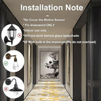 2pcs Motion Activated Light Sockets, E26/E27 Screw in Add on/Off Motion Sensor - Image 2