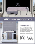 LOVEVOOK Large Travel Backpack for Women, 50L Carry on Backpack Airplane - Image 2