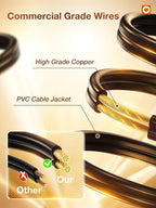 addlon LED Outdoor String Lights 24FT - Image 4
