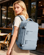 coofay Large Travel Backpack For Women Men Airline Approved Carry On Backpack - Image 2