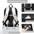 hk Business Backpack for Men 17 Inch, Slim & Expandable Waterproof Travel - Image 6