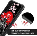 for Samsung Galaxy S21 FE Case, Sakura Japanese Samurai Pattern Graphic Design - Image 6