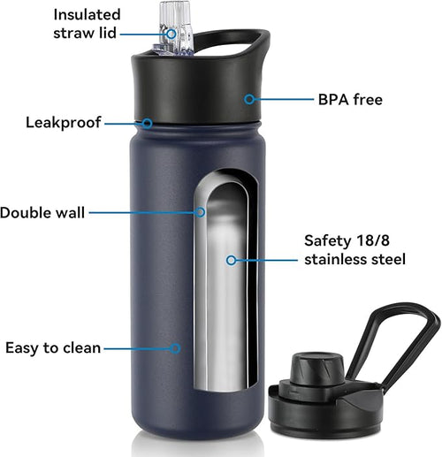16 oz Insulated Water Bottle - Image 2