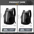 Motorcycle Helmet Backpack, Luggage Backpack - Image 3