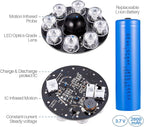 Solar Motion Sensor Light of 2, Solar Lights Outdoor Waterproof, 100-Week 100% - Image 5