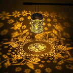 2 Pack Solar Lanterns Outdoor Waterproof Hummingbird Garden Decor Gift - Image 4