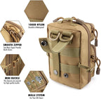 LIVANS Tactical Molle Utility Pouch, EDC Tool Pouch Tactical Phone Pouches Mini - Image 5