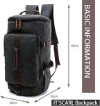 IT'SCARL Large backpack for men, Backpack for travel, Mens backpack, Waterproof - Image 6