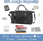Weekender Duffel Bags for Women， Travel Totes Bag for Airplane Essentials - Image 3