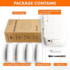 RESTMO 5-Piece Outdoor Waterproof Electrical Box Set – 12.5" x 8.5" x 5" Large - Image 9