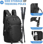 Hiking Daypack Packable, Camping Backpack Water Resistant Lightweight Polyester - Image 5