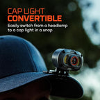 NEBO MYCRO 900+ Headlamp | USB-C Rechargeable 900 Lumen Headlamp, 7 Light Modes - Image 6